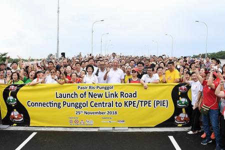 New Road Linking Punggol To KPE, TPE Opens Ahead Of Schedule, Latest ...