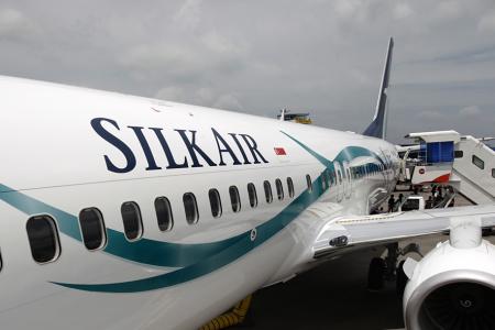 SilkAir plane