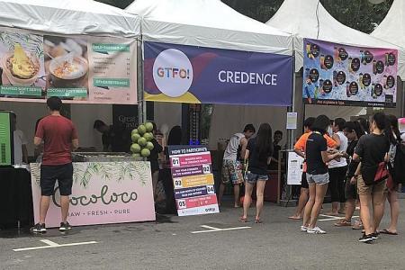 Vendors upset over poor turnout at event at Sentosa