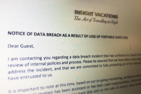 Potential data breach after travel agency employee loses hard disk