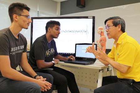 NP students create tech system to help epileptics