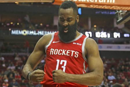 Harden scores 58,  but Houston lose in overtime