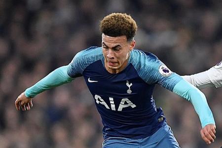 Hamstring injury rules Alli out till March