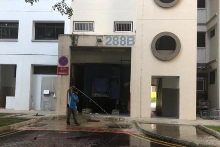 Mother and daughter found dead at foot of block on second day of CNY