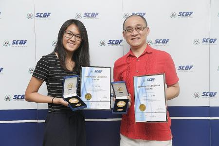 Two lauded by SCDF for quick responses that saved lives