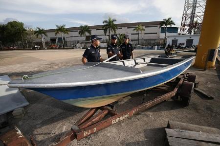 Coast guard took 35 seconds to intercept unauthorised boat