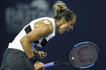 Madison Keys unlocks Caroline Wozniacki to end two-year title drought