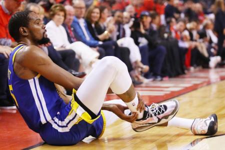 Golden State star Kevin Durant likely to miss rest of NBA Finals
