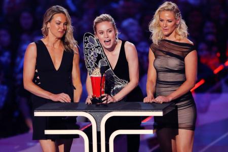 Avengers dominates MTV awards as Brie Larson honours stunt doubles