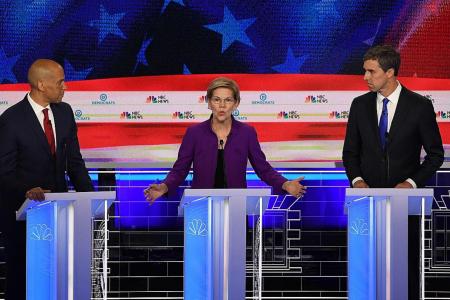 Warren shines at first Democratic presidential debate