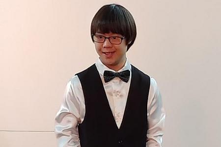 14-year-old bowler and performer wins Goh Chok Tong Enable Award