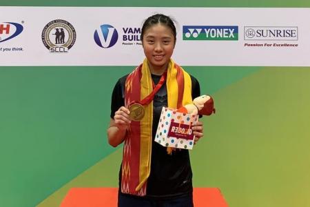Singapore shuttlers shine at Hyderabad Open