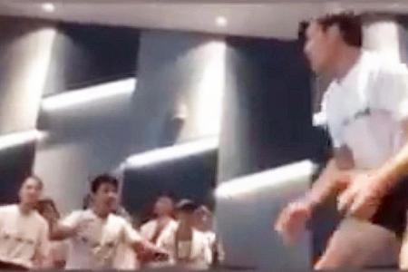 NTU probes video of students making crude chant and gestures