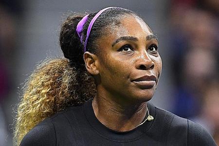 Serena Williams puts US Open rivals on notice with Sharapova stroll
