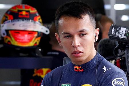 Red Bull rookie Alexander Albon shines on his debut
