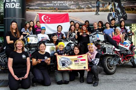 Women Riders World Relay shows female bikers can go the distance