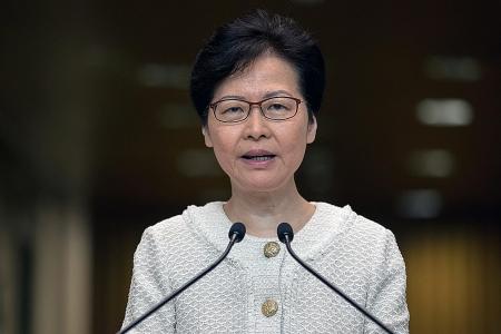 HK leader ‘won’t allow US interference’ in protests