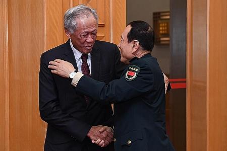 Singapore and China sign upgraded defence pact