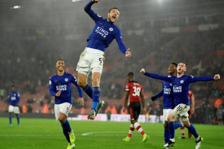 Leicester equal EPL record win with 9-0 romp over Saints