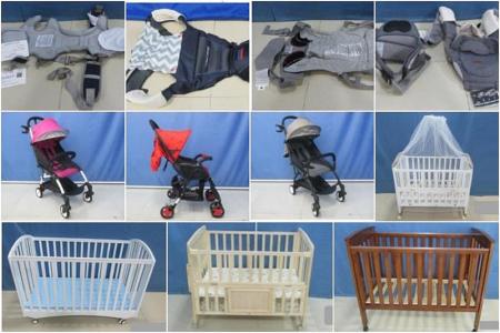 Three types of kids products recalled