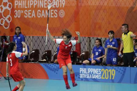 Finals next for Singapore's floorball teams
