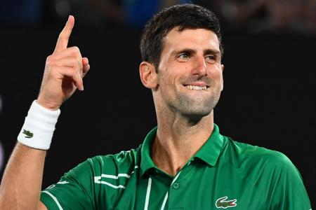 Djokovic reaches record eighth Australian Open final