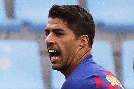 Barcelona&#039;s inability to protect lead irks Luis Suarez