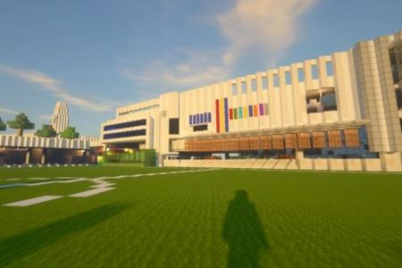 Students build ACS(I) campus on Minecraft