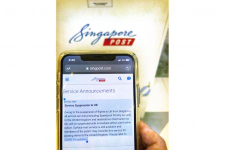 SingPost suspends all airmail to UK until further notice