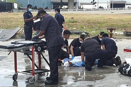 Tuas fire: An explosion, then victims ran out screaming 