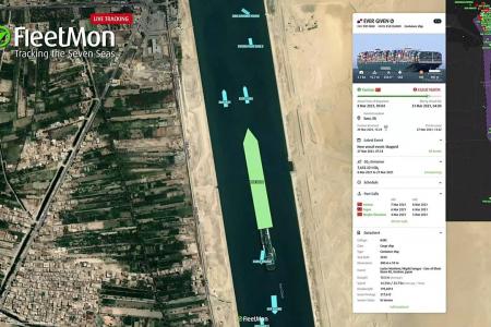 Traffic through Suez Canal resumes after wedged ship is refloated