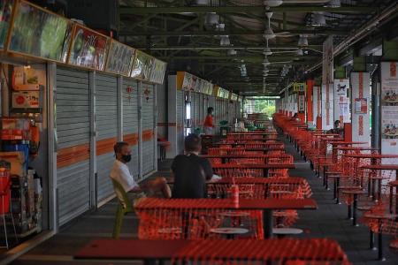 Fewer than 10 stalls reopen at Bukit Merah market 