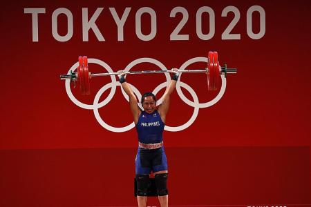 Philippines get historic first gold through weightlifter Diaz