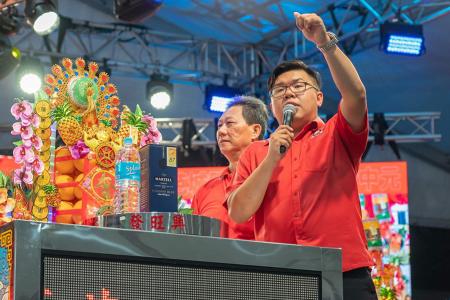 Hungry Ghost Festival auctioneer sees lull period
