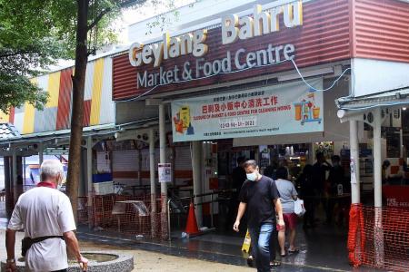 Two markets and food centres close for cleaning as cases emerge