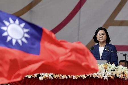 Taiwan will not be forced to bow to China: President Tsai