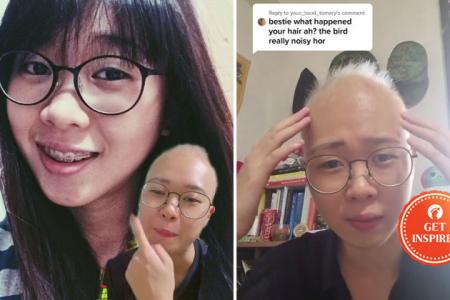 S'pore girl wins over TikTok with her struggles with alopecia