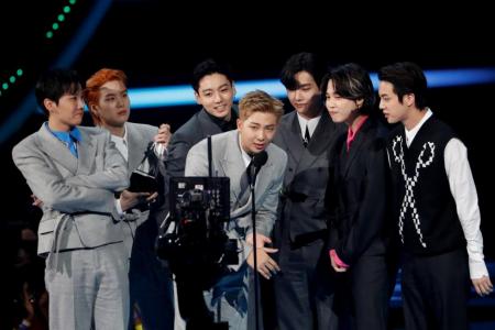 BTS snags top Artist of the Year prize at American Music Awards