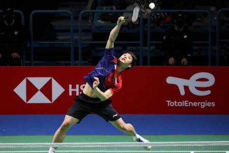 Singapore's Loh Kean Yew is badminton world champion