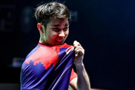 Singapore's Loh Kean Yew is badminton world champion