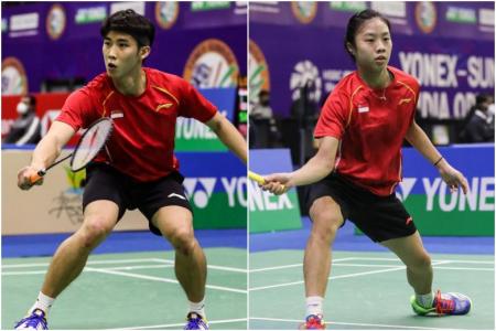 Loh Kean Yew, Yeo Jia Min kick off 2022 with India Open wins