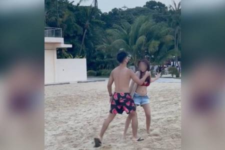 Man sneaks photos of sisters at beach, gets caught and apologises on Instagram