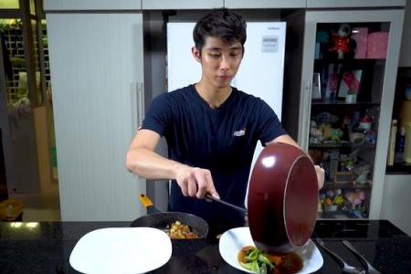 Badminton champ Loh Kean Yew shows how to make his mum’s dishes, but his Danish rival is sceptical