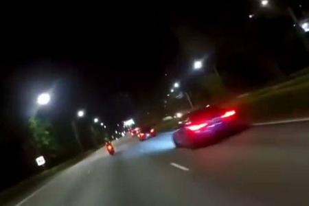 A line of 'Honda Civics' spotted speeding along CTE