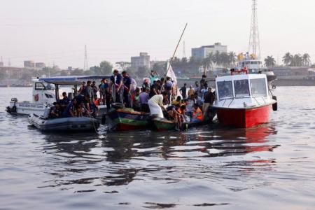 Five dead, dozens feared missing in Bangladesh ferry sinking