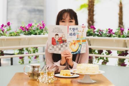 Son is Fann Wong's harshest critic, from her new kids' books to her online ad