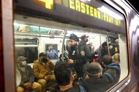 For Brooklyn subway riders, a morning of terror