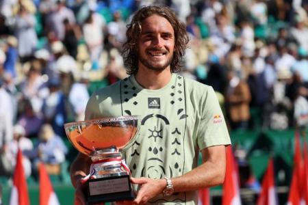 Tsitsipas downs Davidovich Fokina to defend Monte Carlo crown