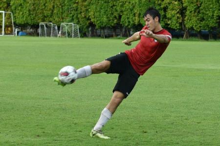 Footballer Zikos Chua aims to make his mark, after stars finally align