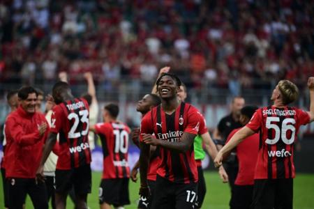 AC Milan beats Atalanta 2-0 to sit on brink of Serie A title